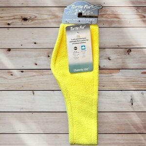 Turtle Fur Fleece Yellow Bang Band Headband